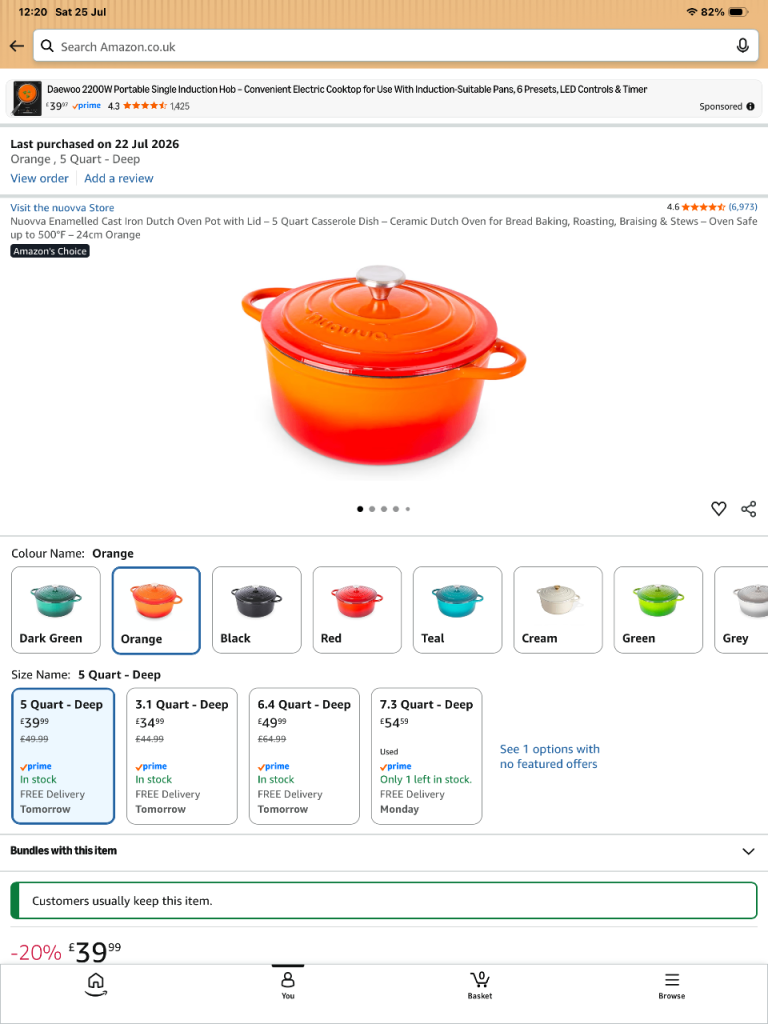 Casserole dish 