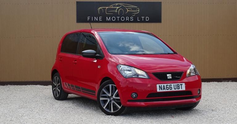 SEAT MII 1.0 12v FR Line Red Manual Petrol 2016