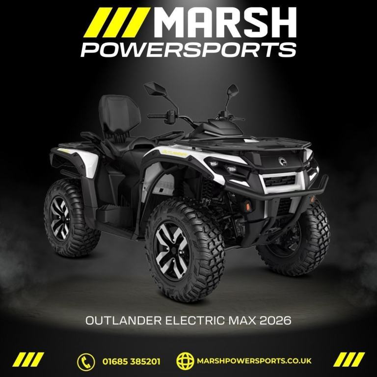 Outlander Max Electric T 2026 - Can-am Main Dealer - Reserve NOW!