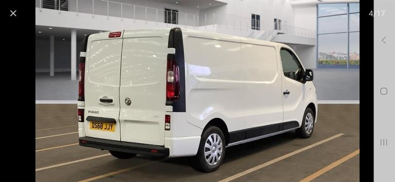 2018 Vauxhall Vivaro 2900 1.6CDTI 120PS Sportive H1 Van PANEL VAN DIESEL Manual