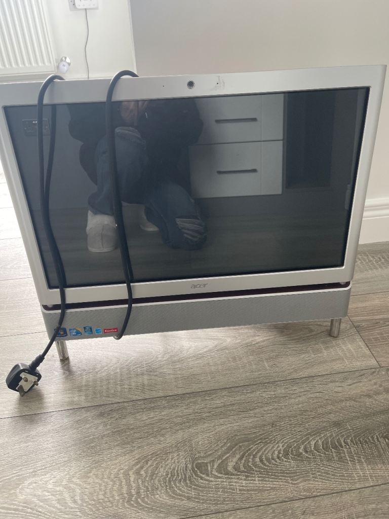 Acer All-in-One PC - Silver/Black, Good Condition