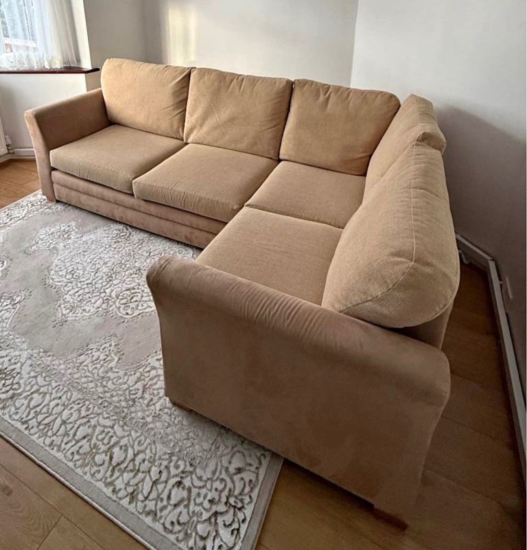 Cream sofa bed