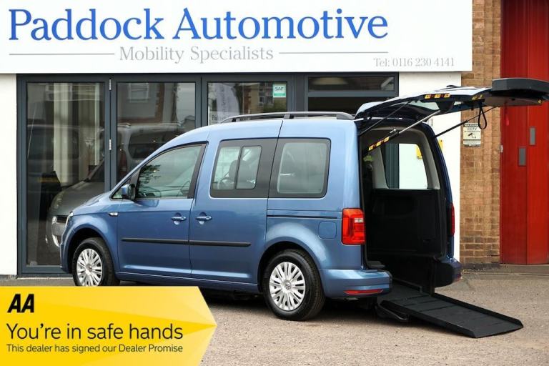 Volkswagen Caddy C20 LIFE TDI Ride Up Front, Disabled, Wheelchair Accessible
