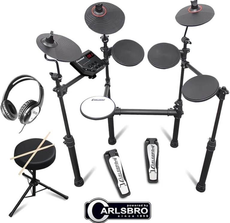 Carlsbro CSD100BP1 Electric Drum Kit – Fully Working, Complete Setup with Amplifier