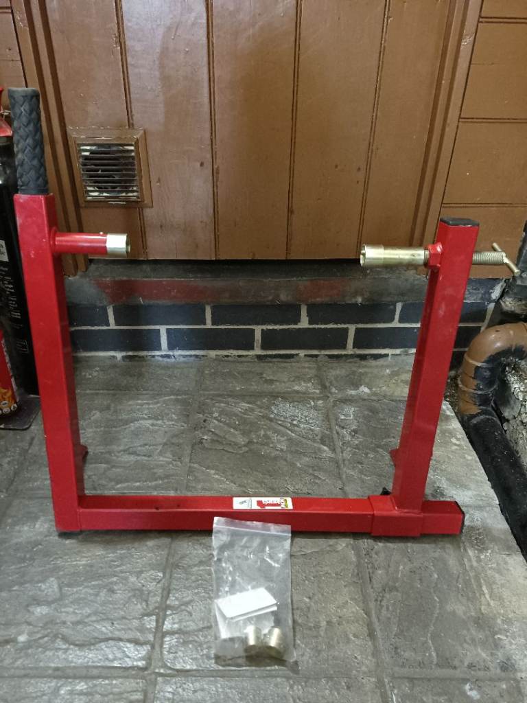 Abba Motorcycle Stand Fits Any Bike (XSR/YZF R 125 Adapters Included) { Used }