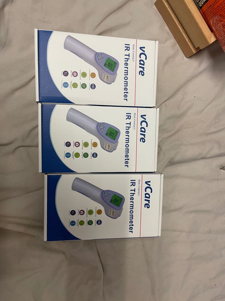 3x VCare IR THERMOMETER  brand new still in box 