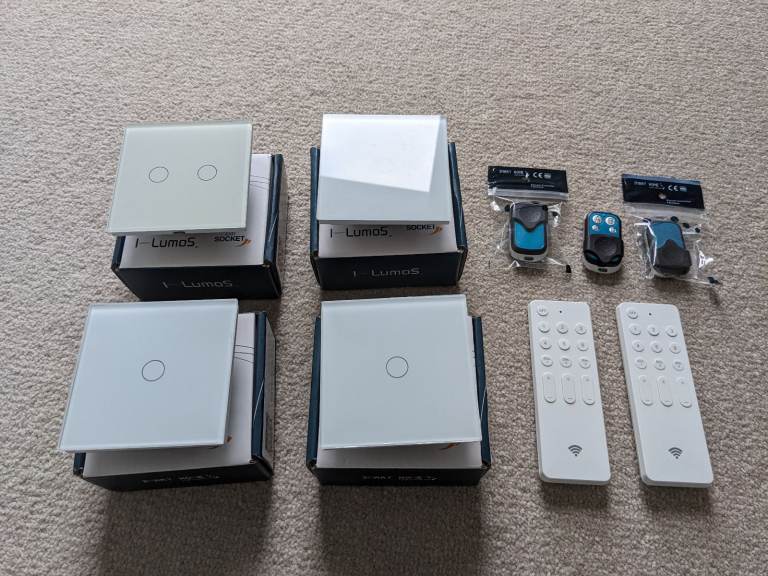 Light Switches and Remotes for WiFi/RF Smart Home