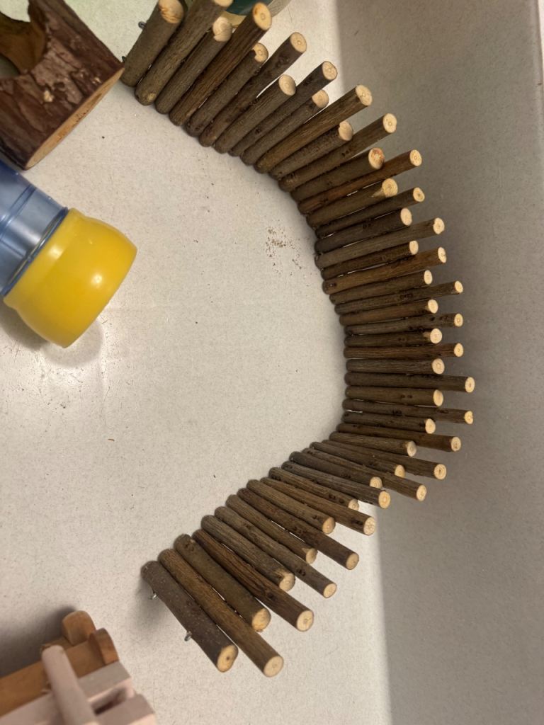 Extra large hamster/ rodent cage with accessories and food wheel tunnel 