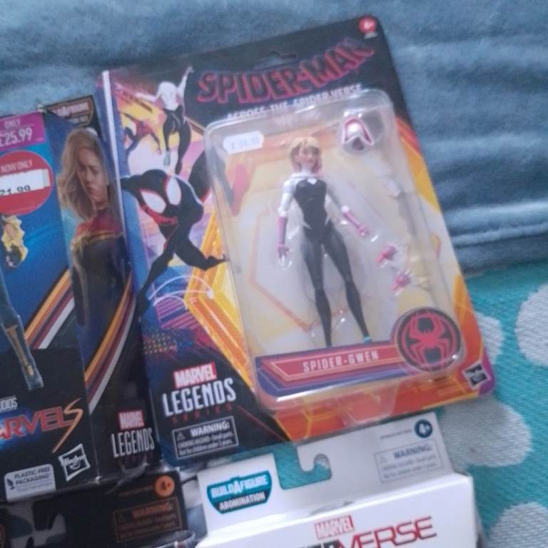 Marvel Legends Action Figures - Spider-Gwen & Black Widow job lot