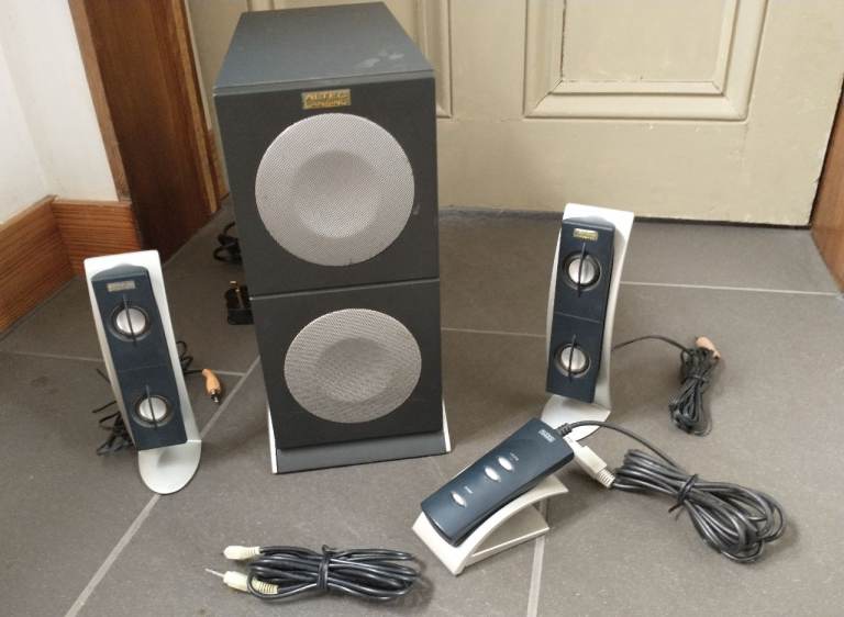 Altec Lancing Tech, Multimedia speaker system powered Subwoofer, for TV, laptop, computer