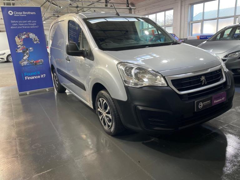 2018 Peugeot Partner 1.6 BlueHDi 854 Professional L1 5dr PANEL VAN Diesel Manual