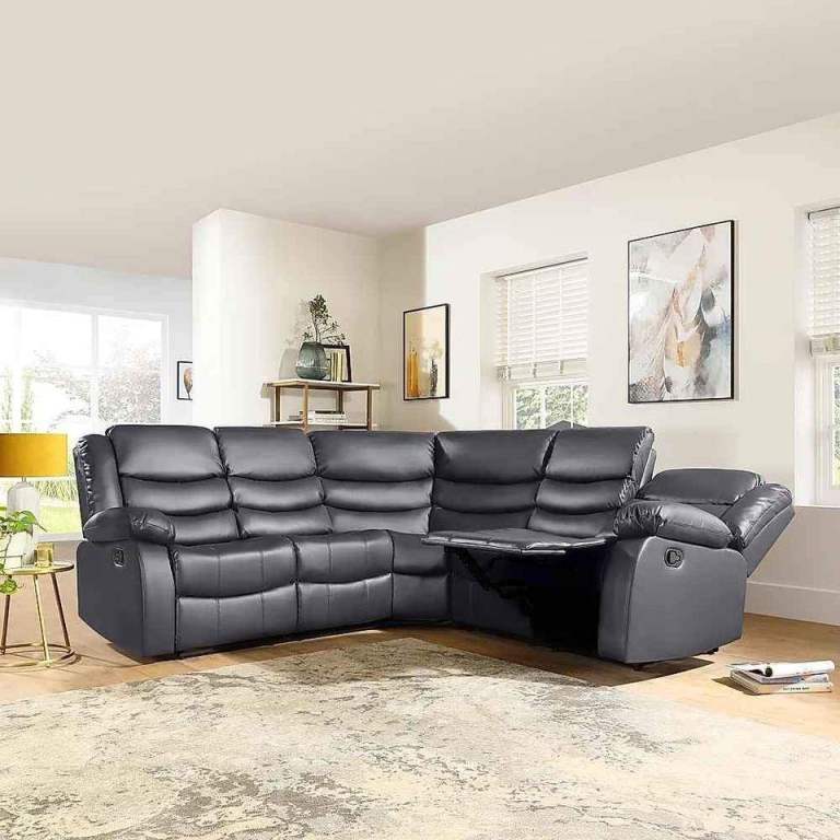 🛋️ Roma Recliner Sofa - Corner 5 Seater – Luxury Leather – Today Delivery Available 🚀