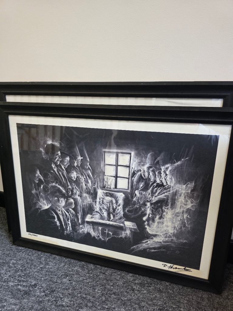 Rare Tattoo Art Prints professionally framed and mounted
