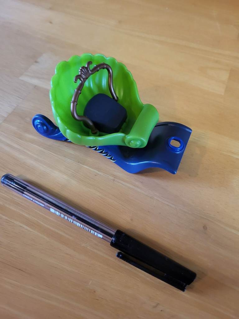 Playmobil Fantasy Magic mermaid Ocean shell carriage vehicle. Ok condition. No accessories.