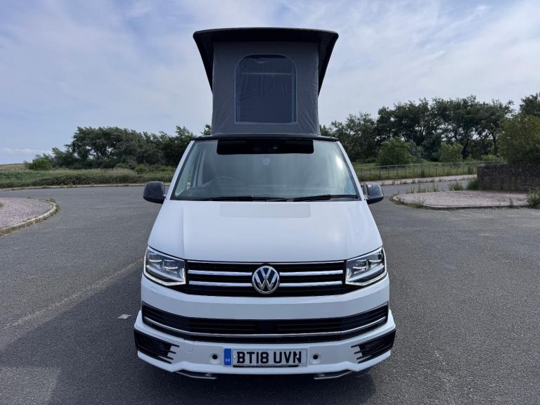 2018 VOLKSWAGEN TRANSPORTER T6 SPORTLINE 204BHP DSG. POP TOP. SOLAR.NO VAT