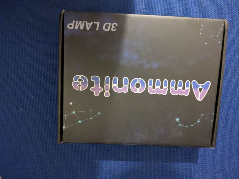 Ammonite Train Night Light