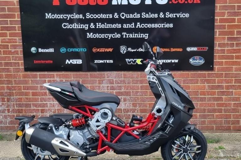 ItalJet Dragster 125cc Sports Auto Scooter A1 Learner Legal Was £4999 Now £34...