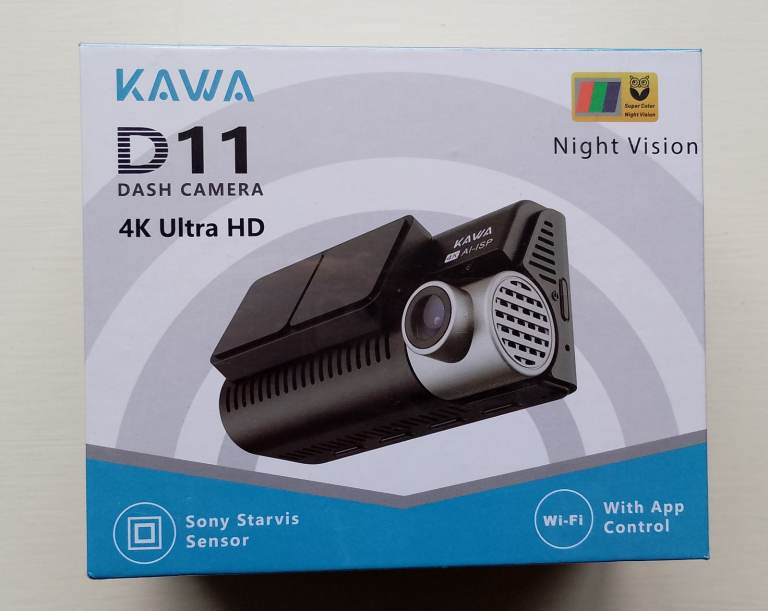 Car Dash Cam, DashCam, Front & Rear, NEW, 4K+1080p, GPS, Night Vision, Wi-Fi Control, WDR, 3D DNR