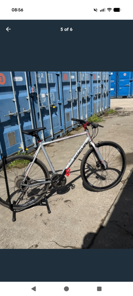 Focus hybrid mountain bike 