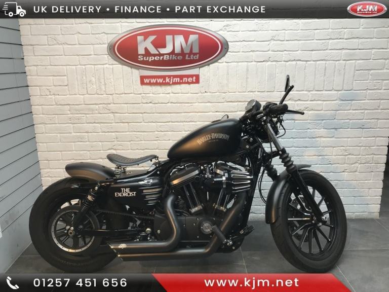 HARLEY DAVIDSON XL 883 IRON, 2014/64 JUST 4,359 MILES COVERED EXTRAS FITTED