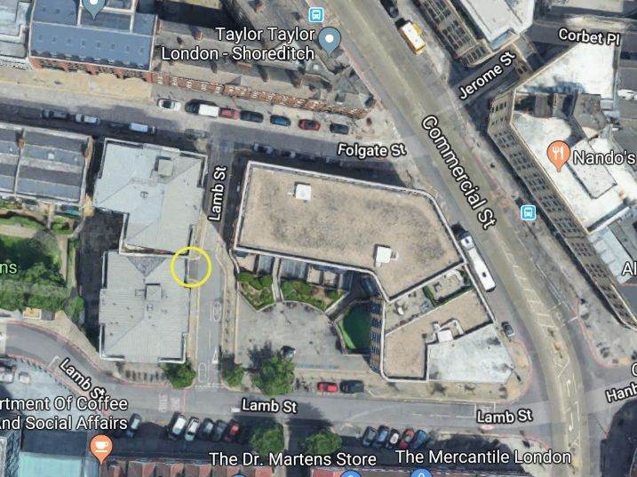 Car Park next to Spitalfield Market