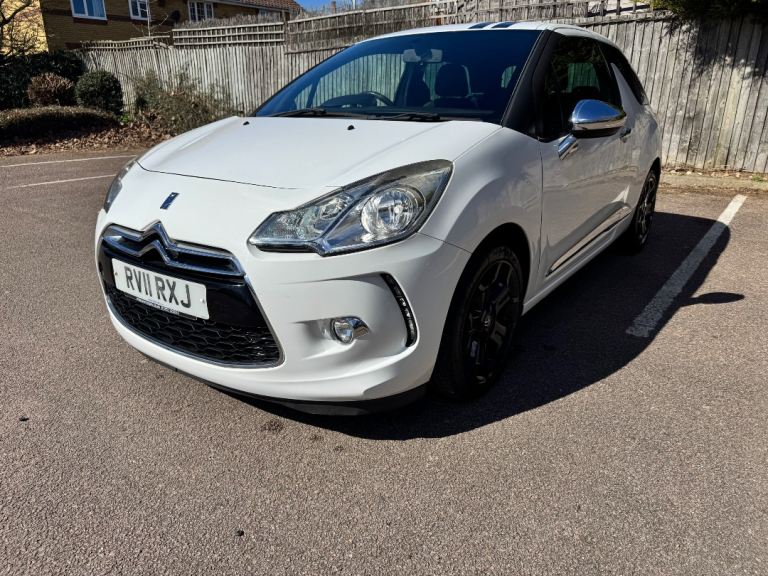 2011 CITROEN DS3 1.6 VTI 3 DOOR WHITE PETROL