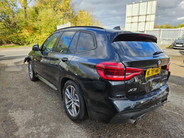 2020 70 BMW X3 xDrive20d MHT M Sport 5dr Step Auto Damaged Salvage
