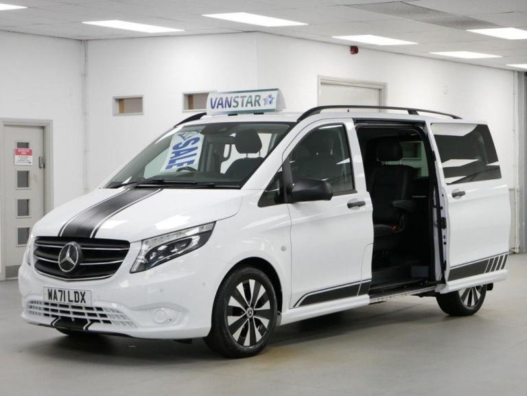 71 MERCEDES VITO 119 2.0 CDI 190 BHP L1 SPORT 9G AUTO CREWCAB 5 SEAT ( NO VAT )