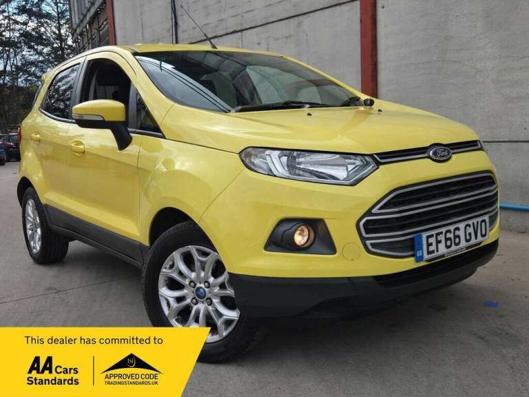 2016 Ford Ecosport 1.5 TDCi Zetec 2WD Euro 6 5dr HATCHBACK Diesel Manual