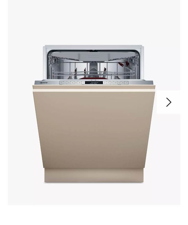 Neff N50 S195HCX02G Integrated Dishwasher brand new sealed