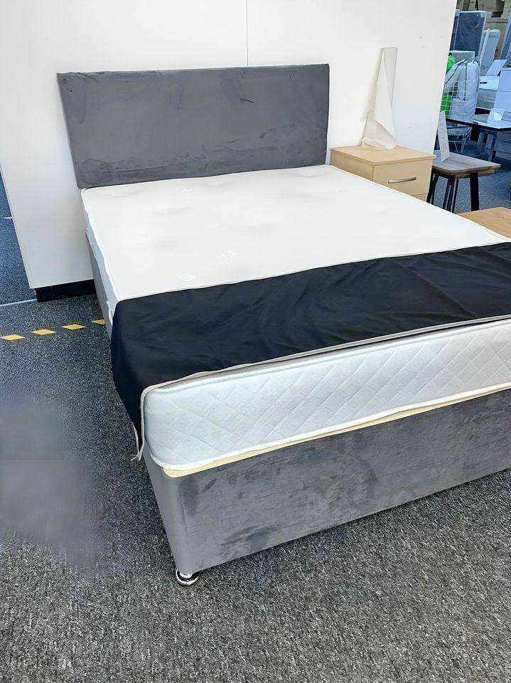 Divan Double (Single + King Size) Bed+Mattress CLEARANCE SALE ON BRAND NEW BEDS WITH MATTRESSES