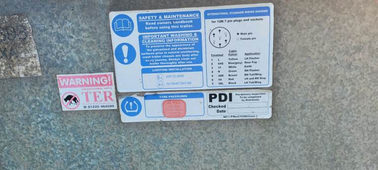 Ifor Williams trailer 