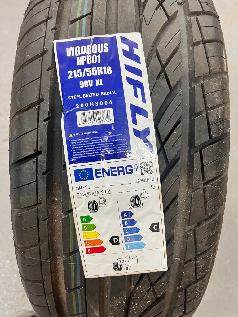 HIFLY tyre brand new 215/55/18