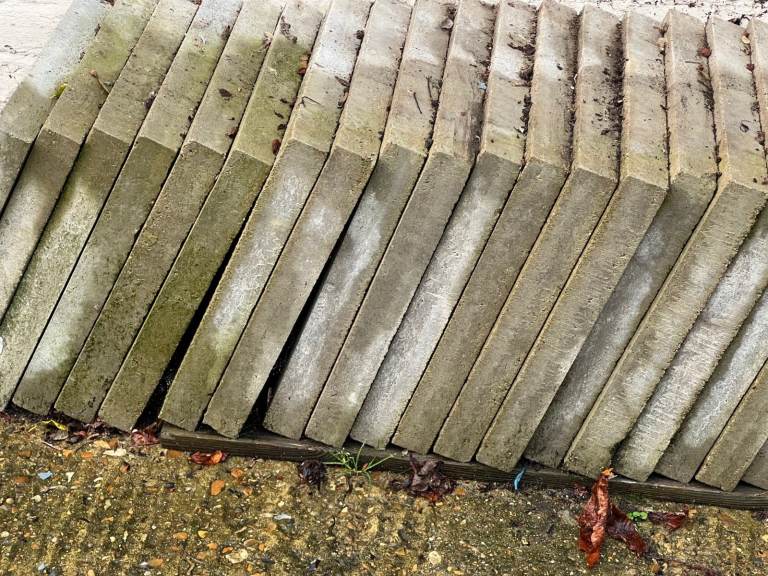 Concrete paving slabs - 450 x 450 x 50 - 20 in total
