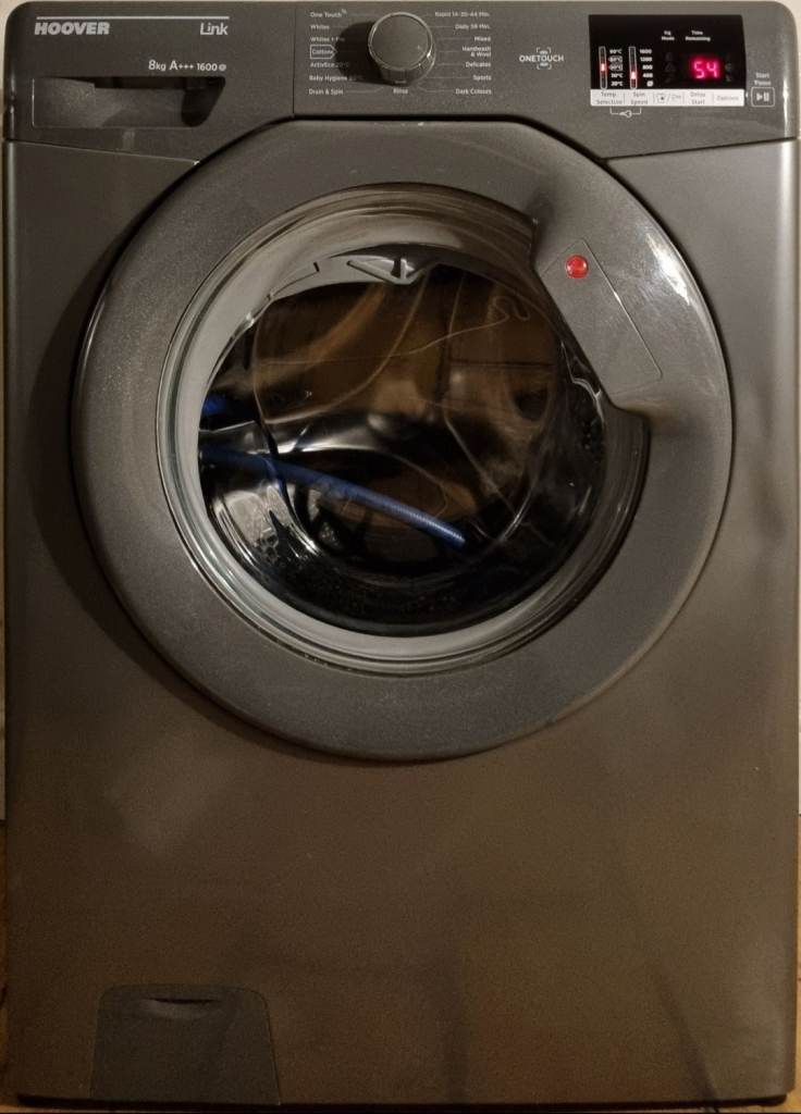 8kg hoover dynamic link one touch washing machine 