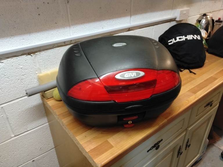 Givi motorcycle box