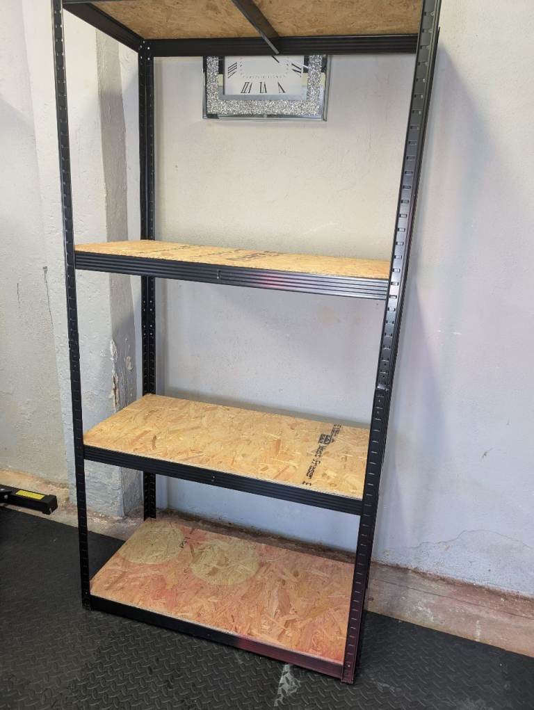 Shelving storage for Garage chipboard shelves
