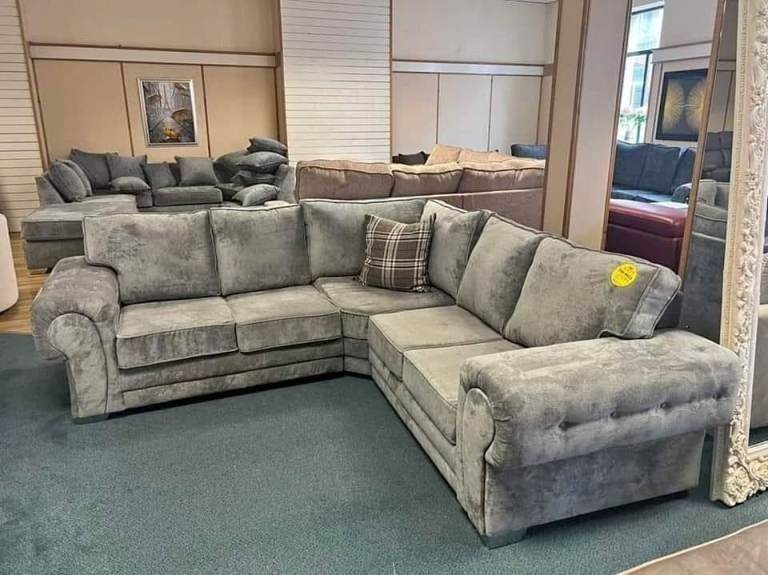 Brand New Stunning & Deluxe-Quality 3,2,4 Seater Corner Luxury Verona Sofa Set~ Free Delivery Asap🚚