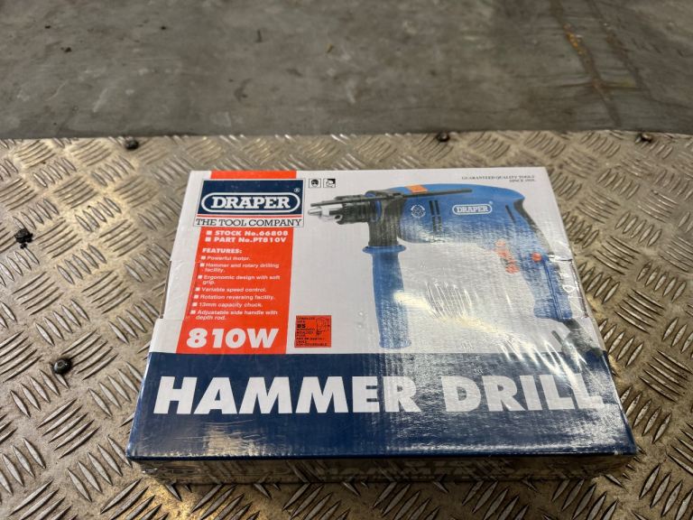 Brand new draper hammer drill