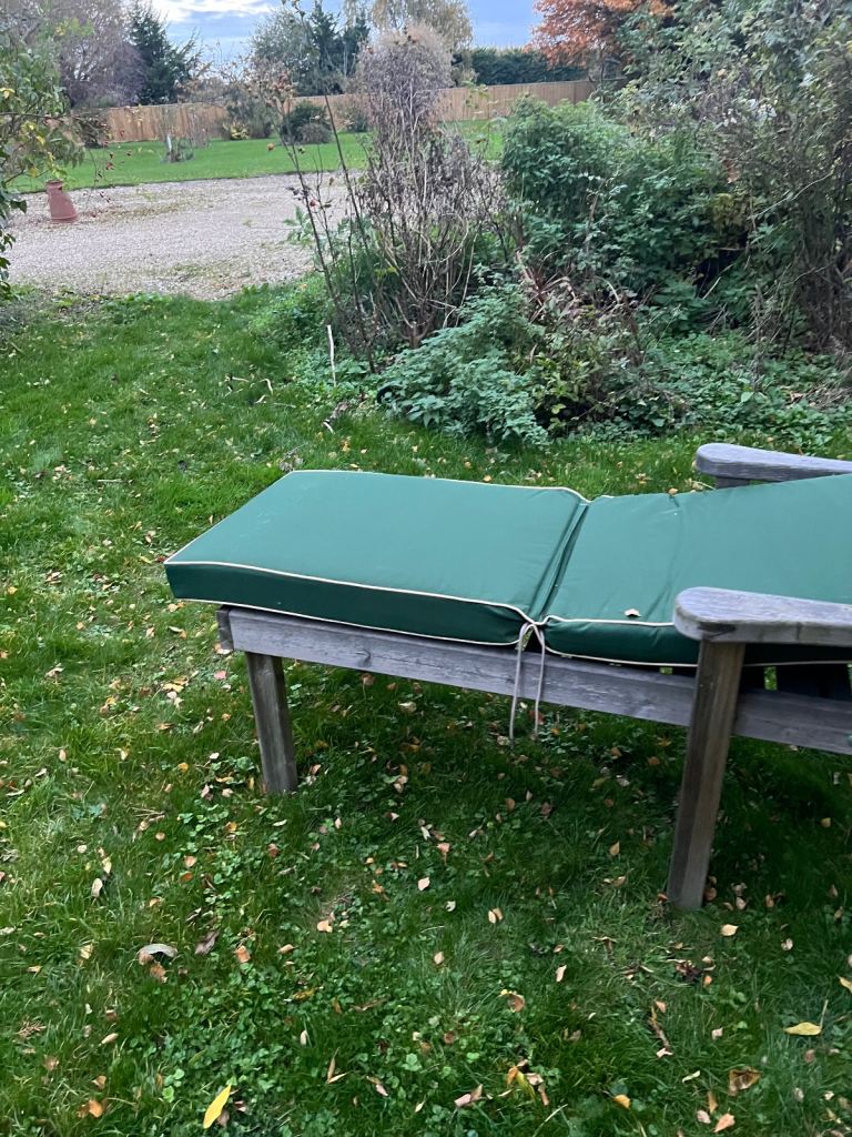 Bespoke top quality sun lounger and cushions 