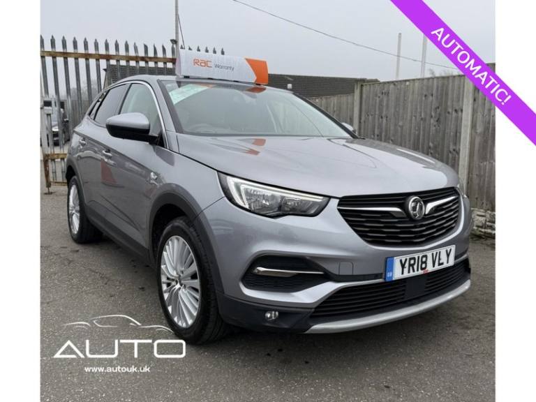 2018 Vauxhall Grandland X Turbo D BlueInjection Sport Nav SUV Diesel Automatic