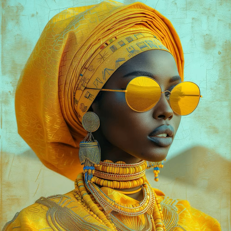  Art-Print Sahara 3D-Glass 
