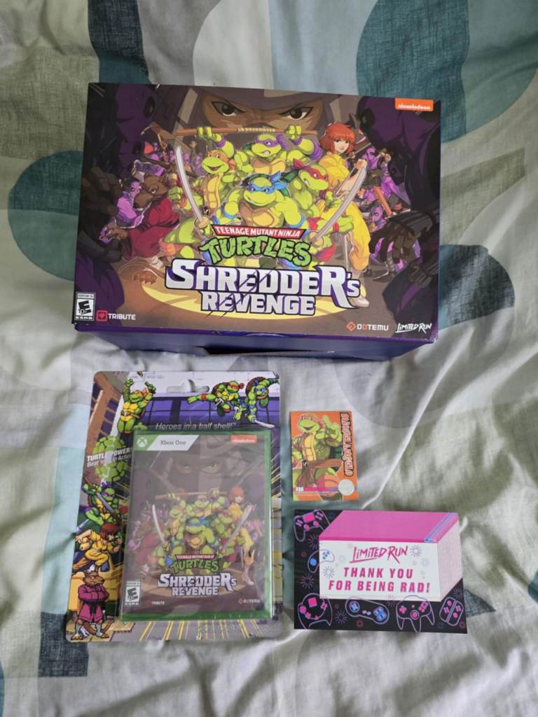 Teenage Mutant Ninja Turtles Shredder's Revenge Radical Edition Xbox BRAND NEW