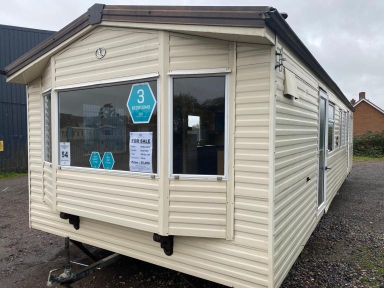 3 Bed Static Caravan - New Carpet - Offsite Sale for Own Land, Self Build, Farms