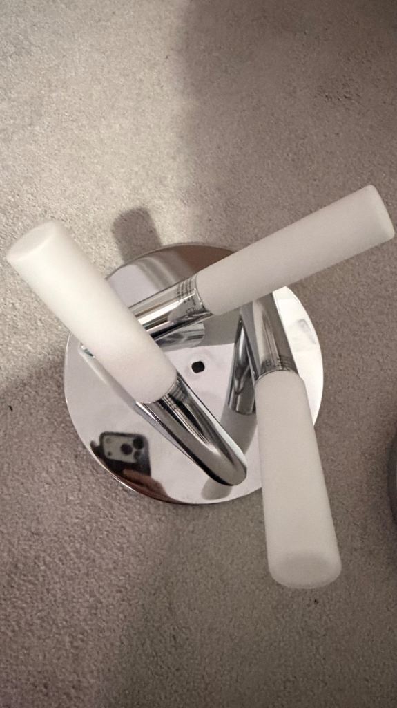 3 way chrome ceiling light 