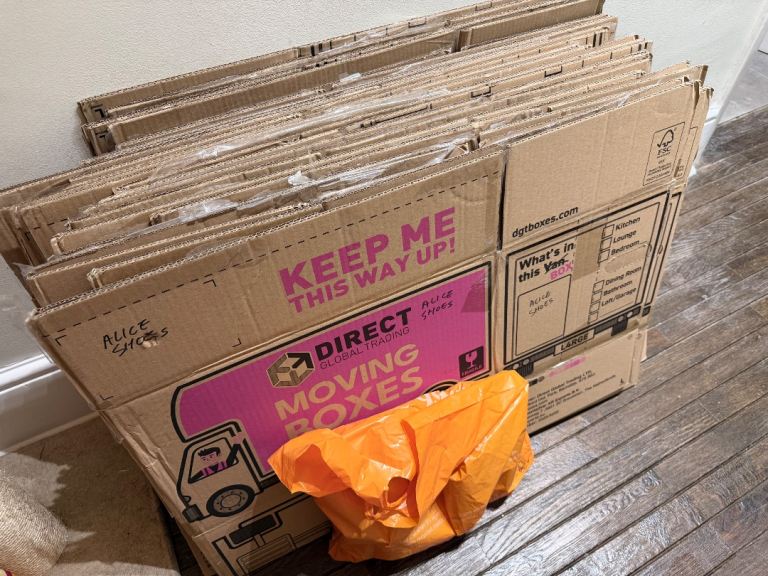 FREE Moving Boxes x 25