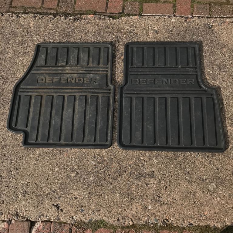 Genuine Land Rover Defender TD5 Front Mats - Unused