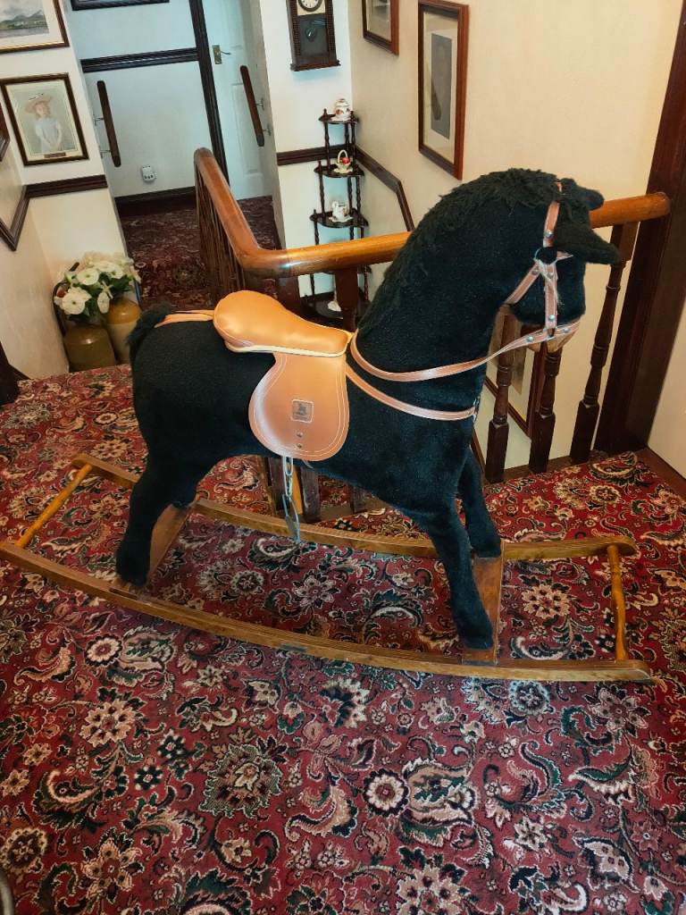 Vintage Mamas and Papas large rocking horse.