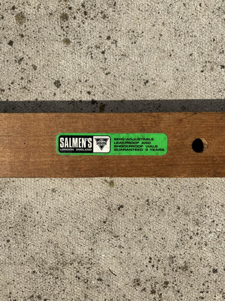 Wooden Spirit Level 