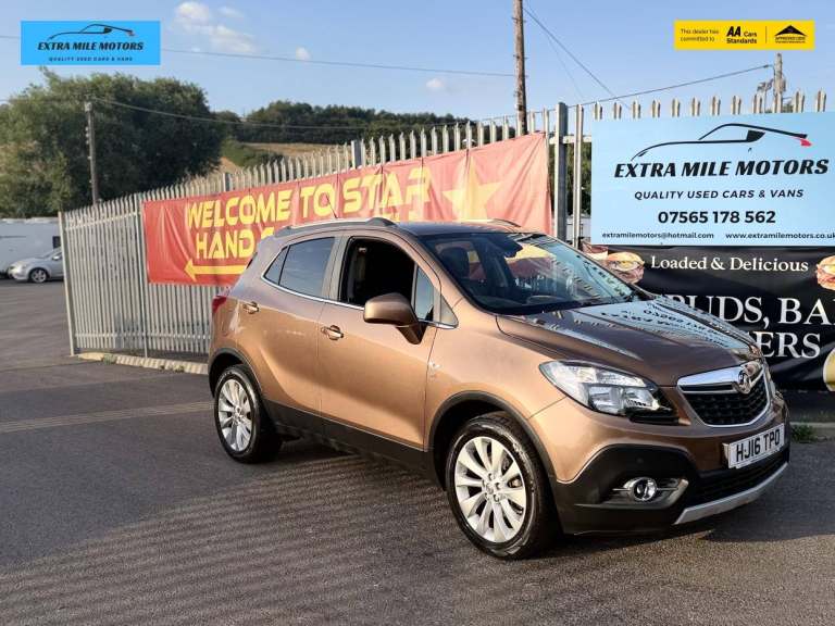 2016 Vauxhall Mokka 1.6 CDTi SE SUV 5dr Diesel Manual 4WD Euro 6 (s/s) (136 ps) SUV Diesel Manual